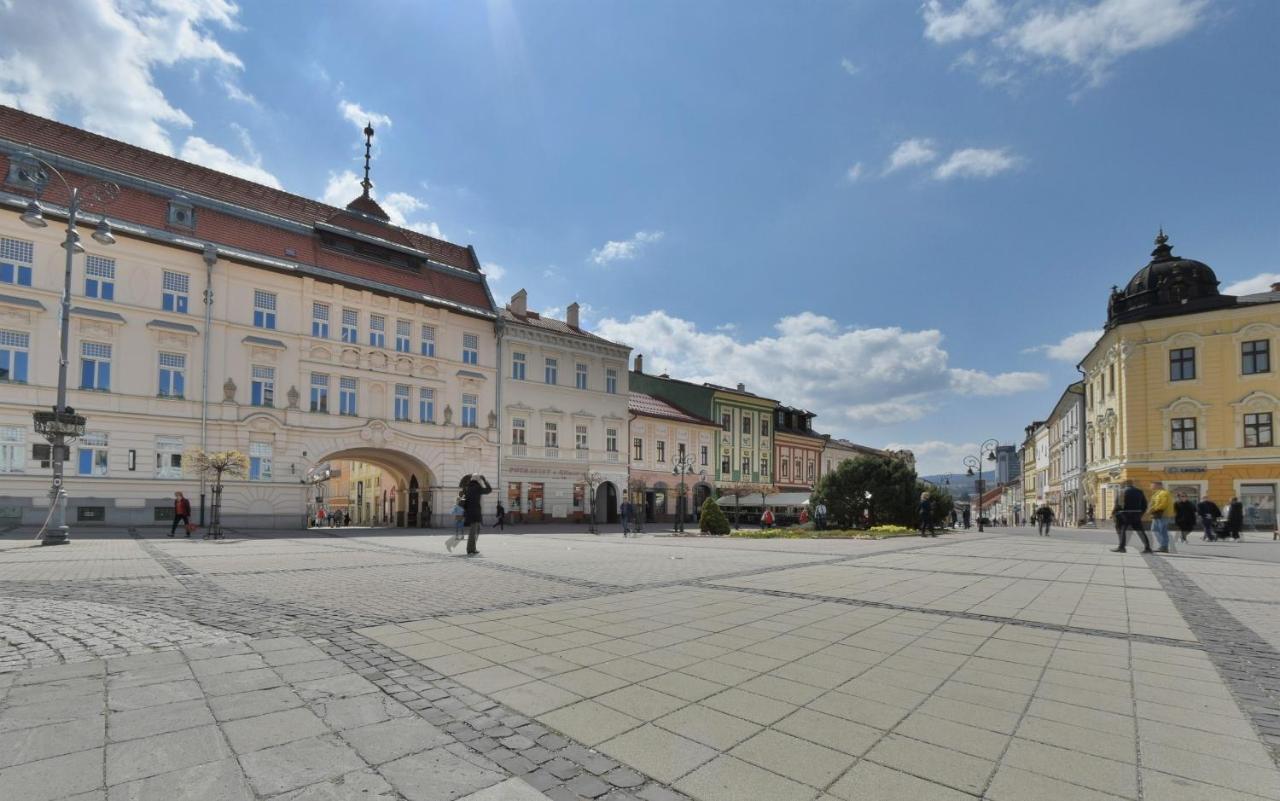 Big 75M2 Next To Opera Building In Direct Centrum, Air-Conditioned, Balcony, 24H Self Checking Banská Bystrica Extérieur photo